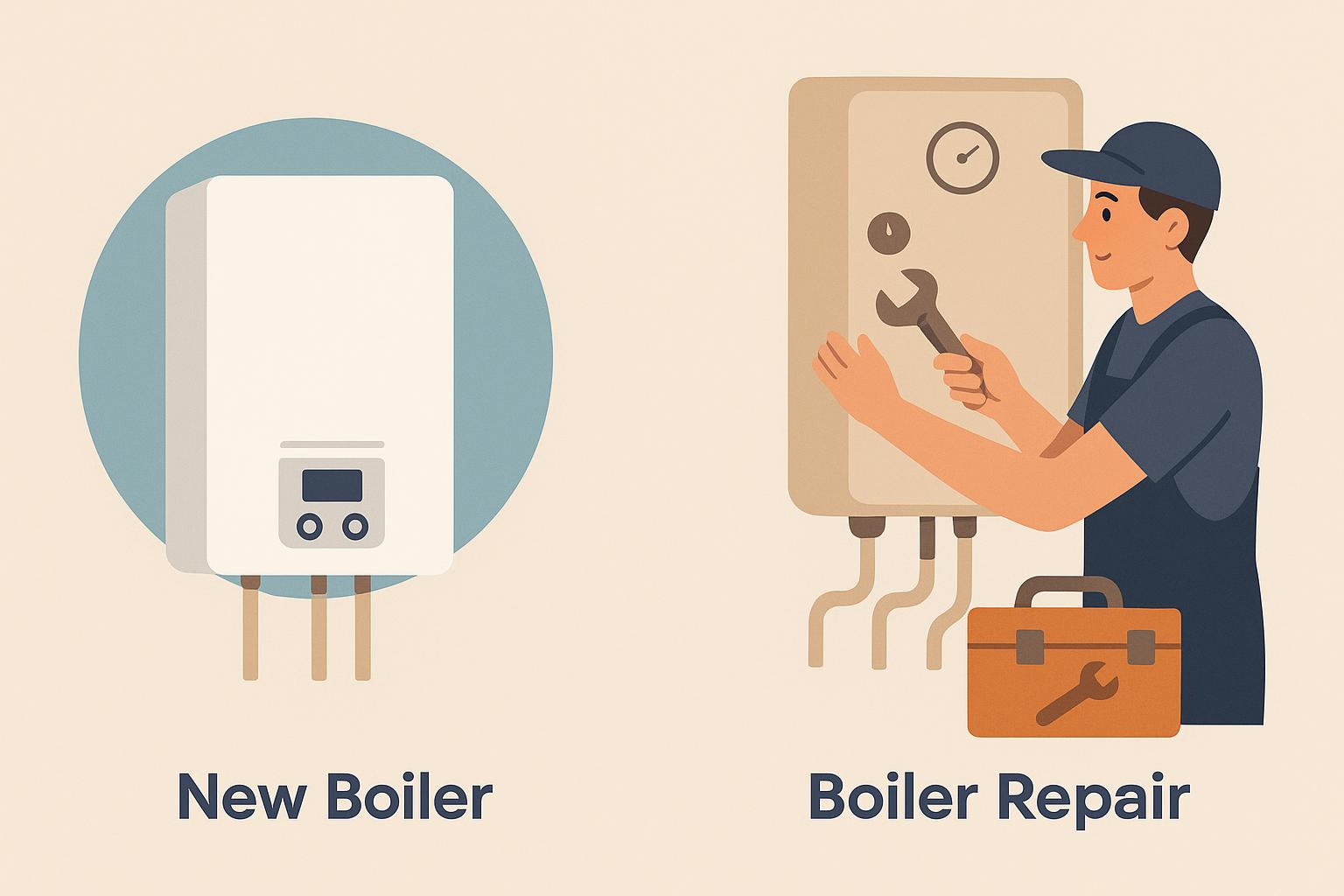 new boiler vs repair rothwell